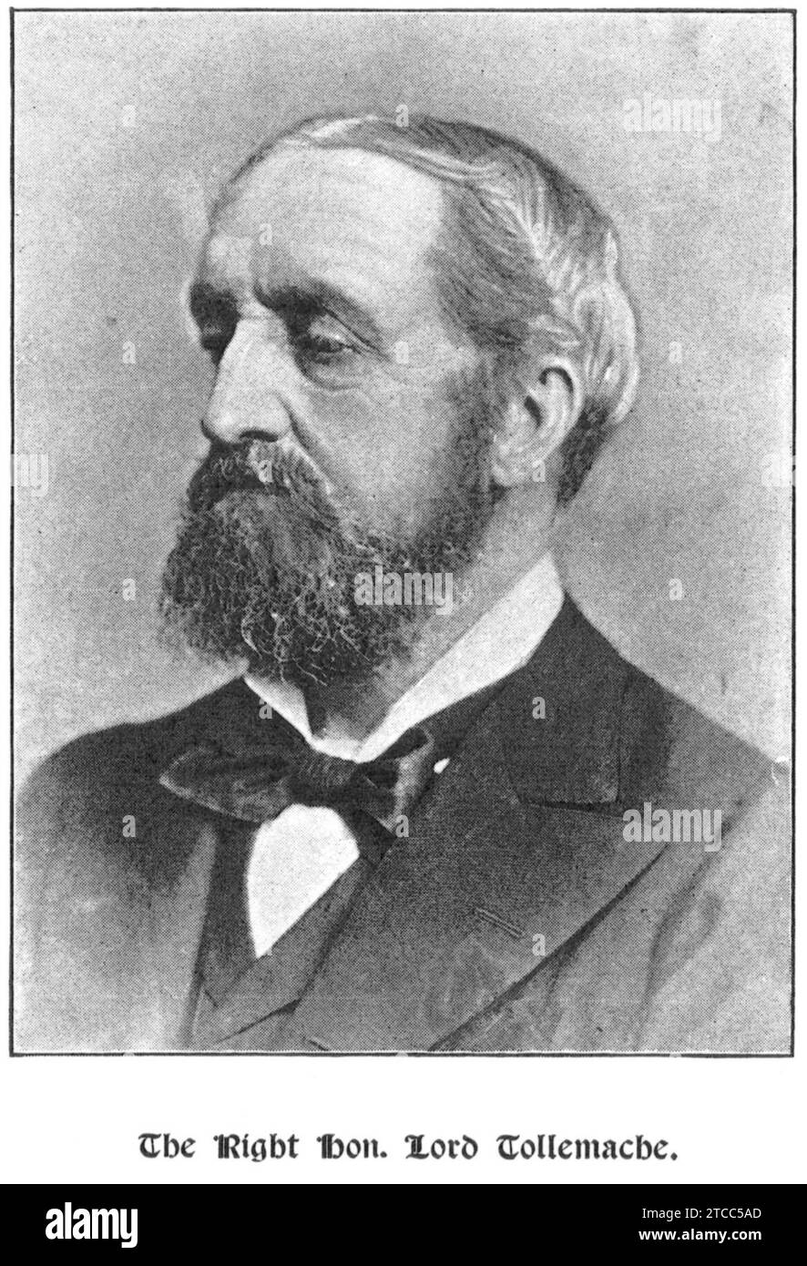 Wilbraham Frederic (2nd Baron) Tollemache Suffolk Celebrities 1893