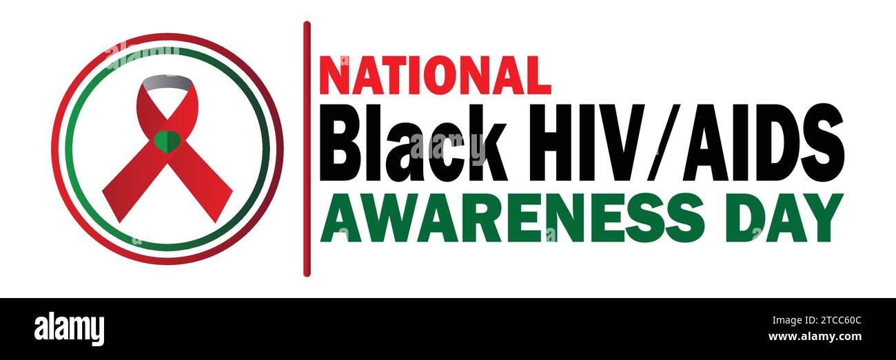 National Black Hiv Aids Awareness Day. Holiday concept. Template for ...