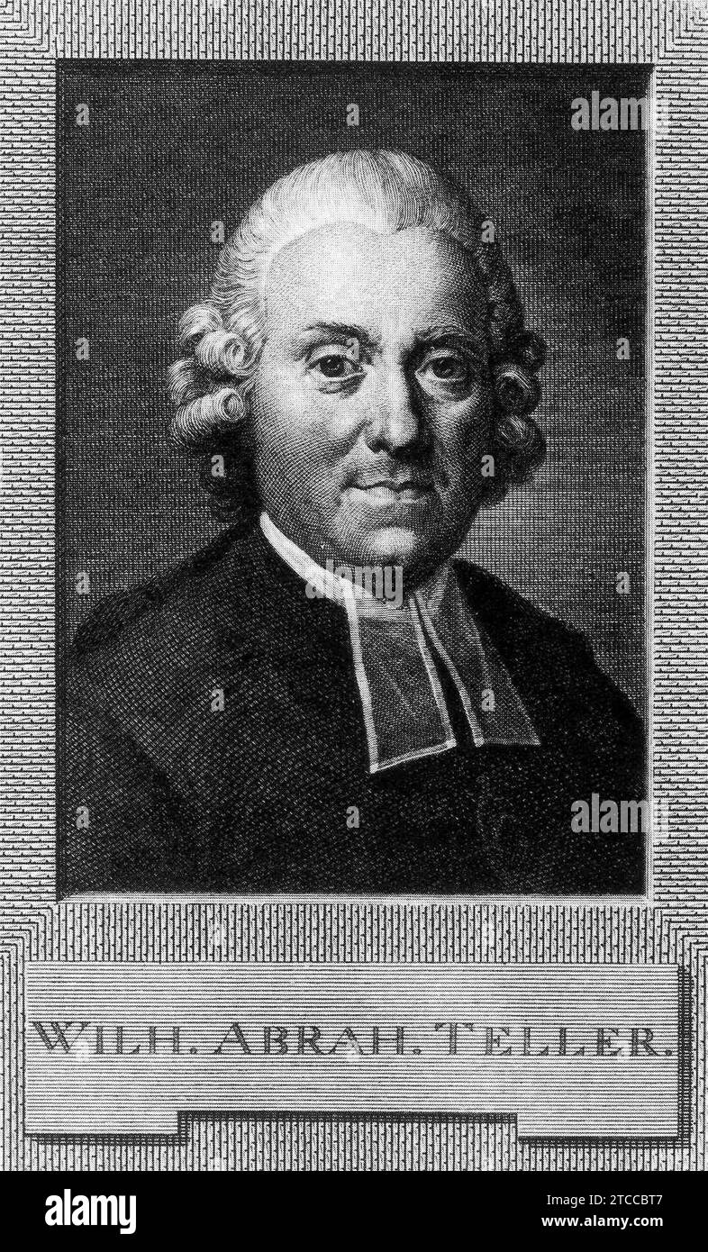 Wilhelm Abraham Teller Stock Photo Alamy