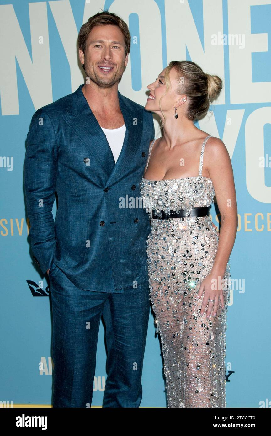 Glen Powell und Sydney Sweeney bei der Ptemiere des Kinofilms Anyone ...