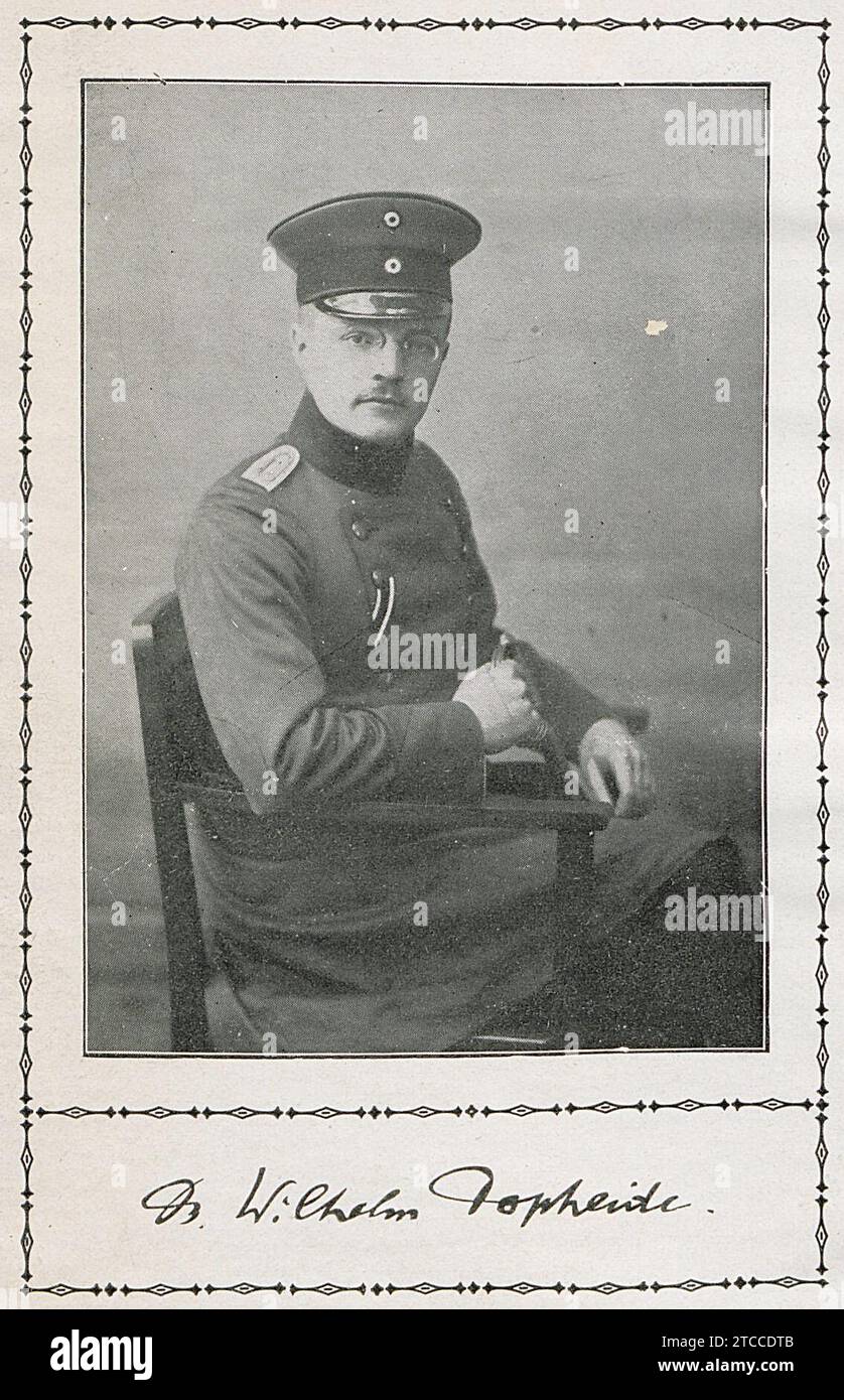 Wilhelm Dopheide. Stock Photo