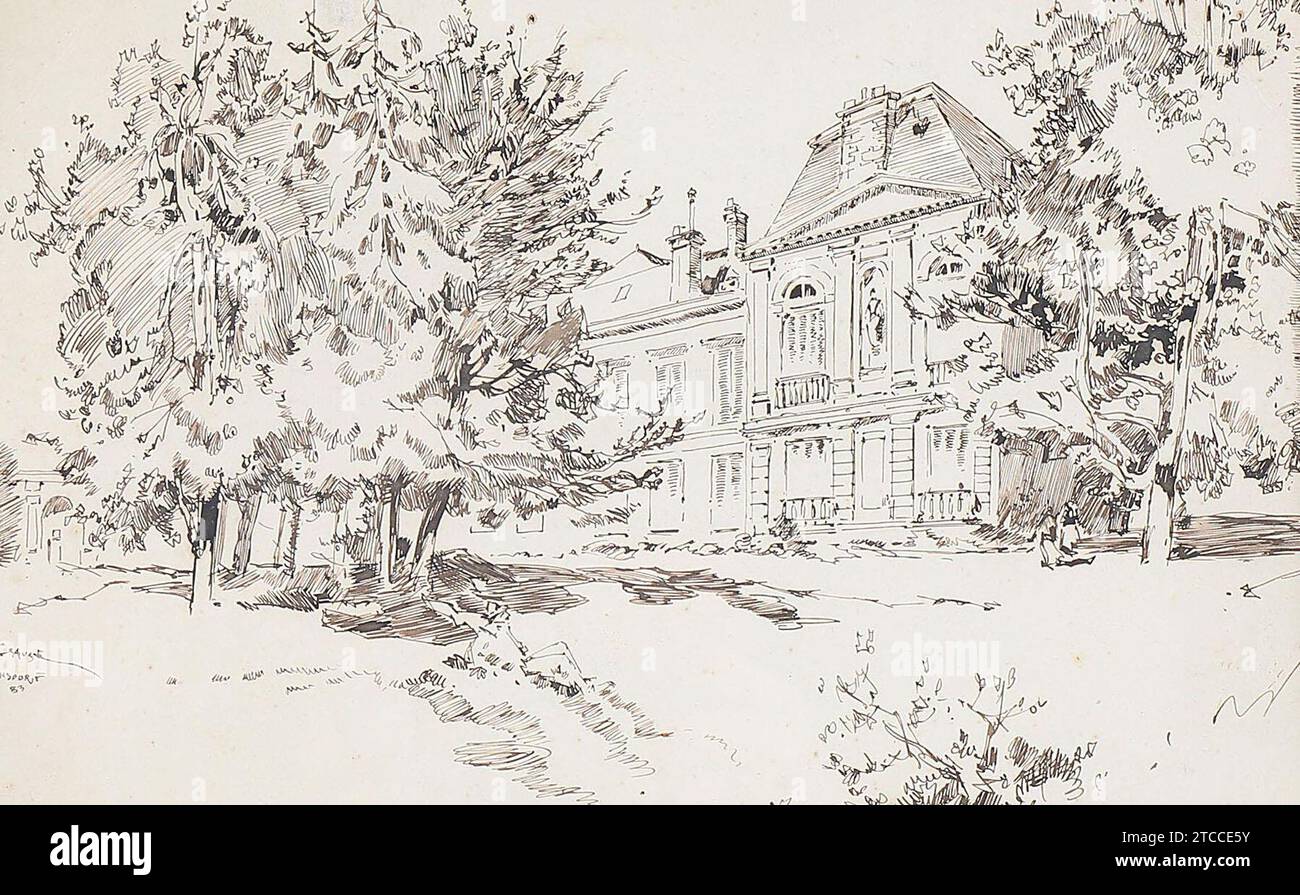 Wilhelm Gause Schloß Frohsdorf Stock Photo Alamy