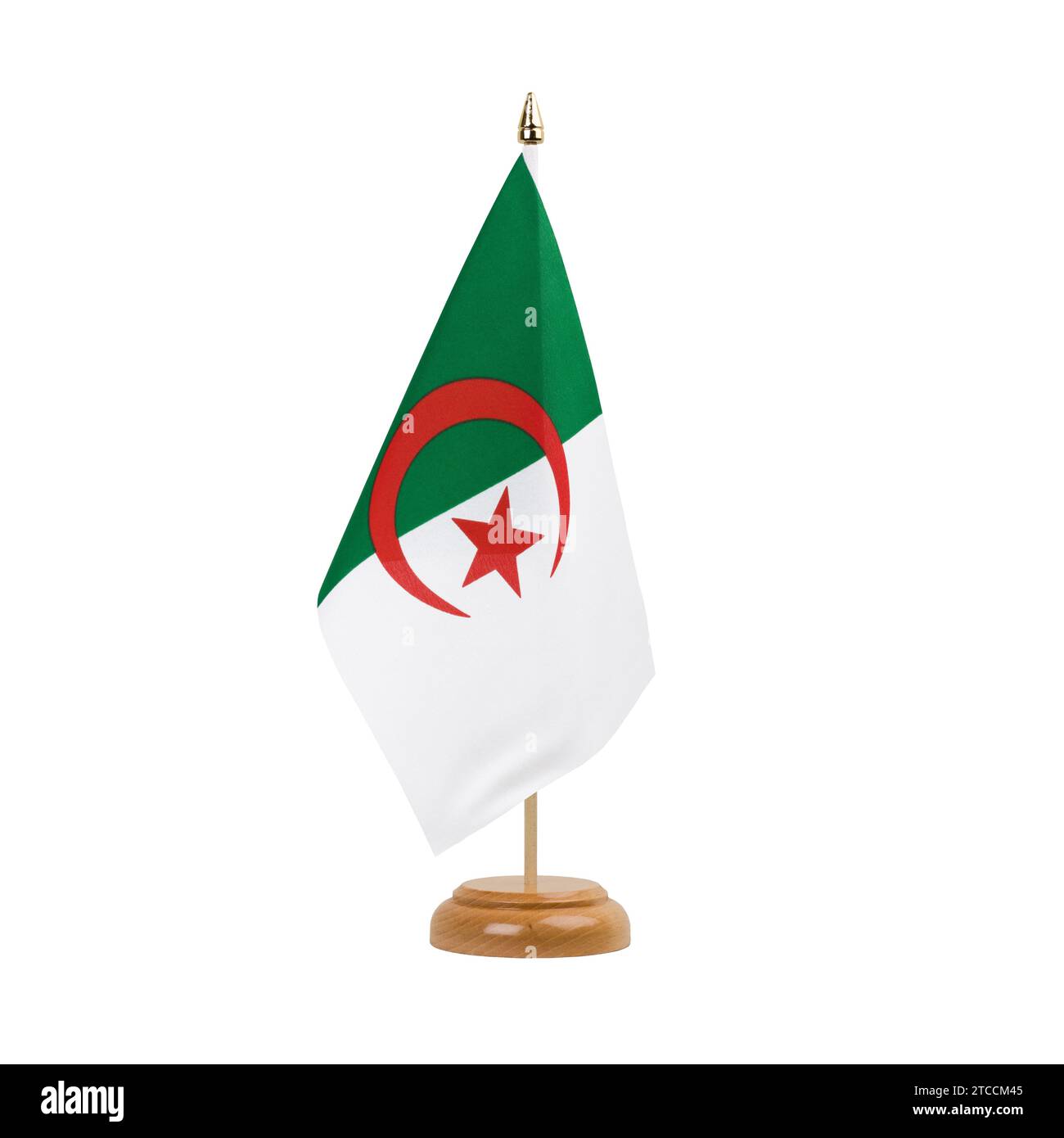 Algeria Flag Stock Photo