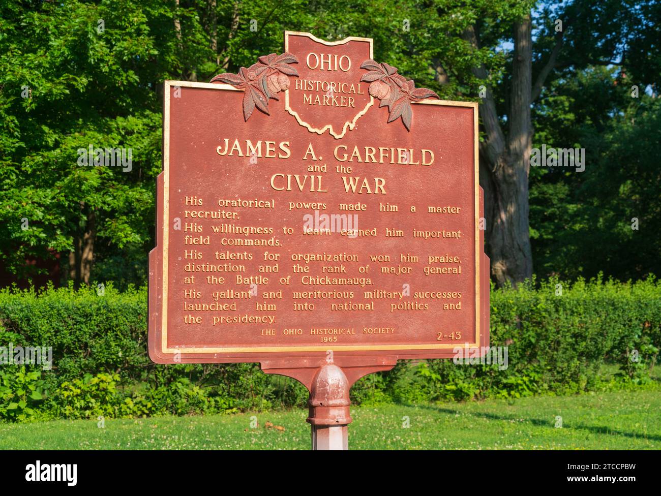 James a garfield museum hi-res stock photography and images - Alamy