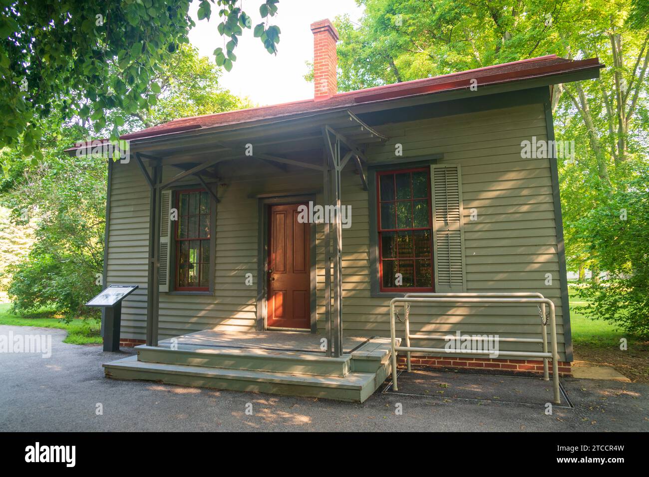 James A. Garfield National Historic Site in Mentor, Ohio Stock Photo ...