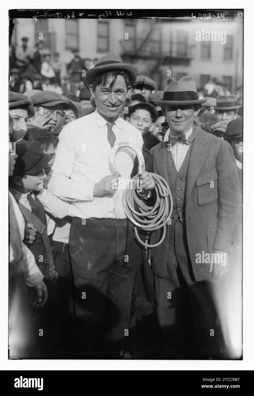 Will Rogers & Ed Dowling (Hulbert Stock Photo Alamy