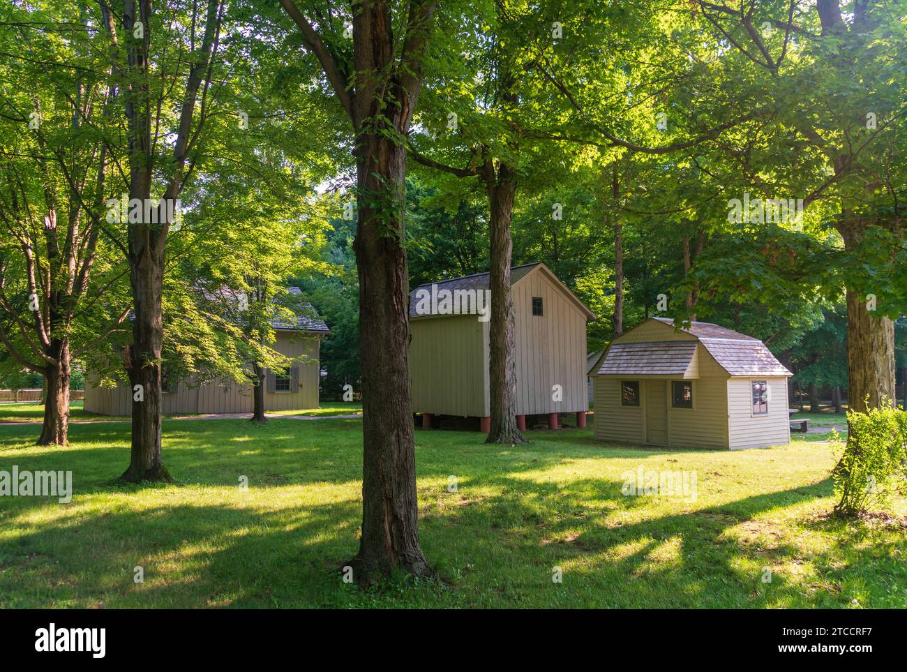 James A. Garfield National Historic Site in Mentor, Ohio Stock Photo ...