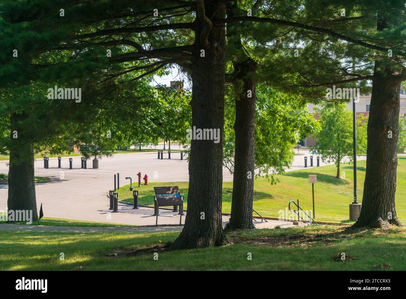 The May 4th Memorial at Kent State University Stock Photo Alamy
