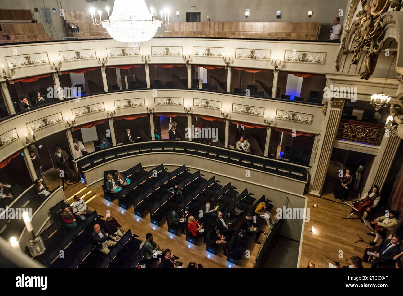 05/28/2014. Carlosiii Aranjuez Theater Photo, Isabel Permuy Archdc. Credit: Album / Archivo ABC / Isabel B Permuy Stock Photo