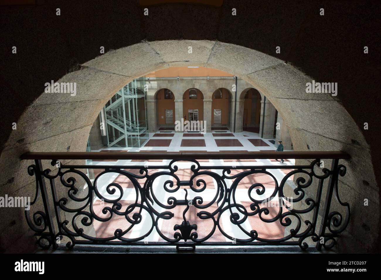Madrid, April 24, 2013. Royal Post Office, headquarters of the