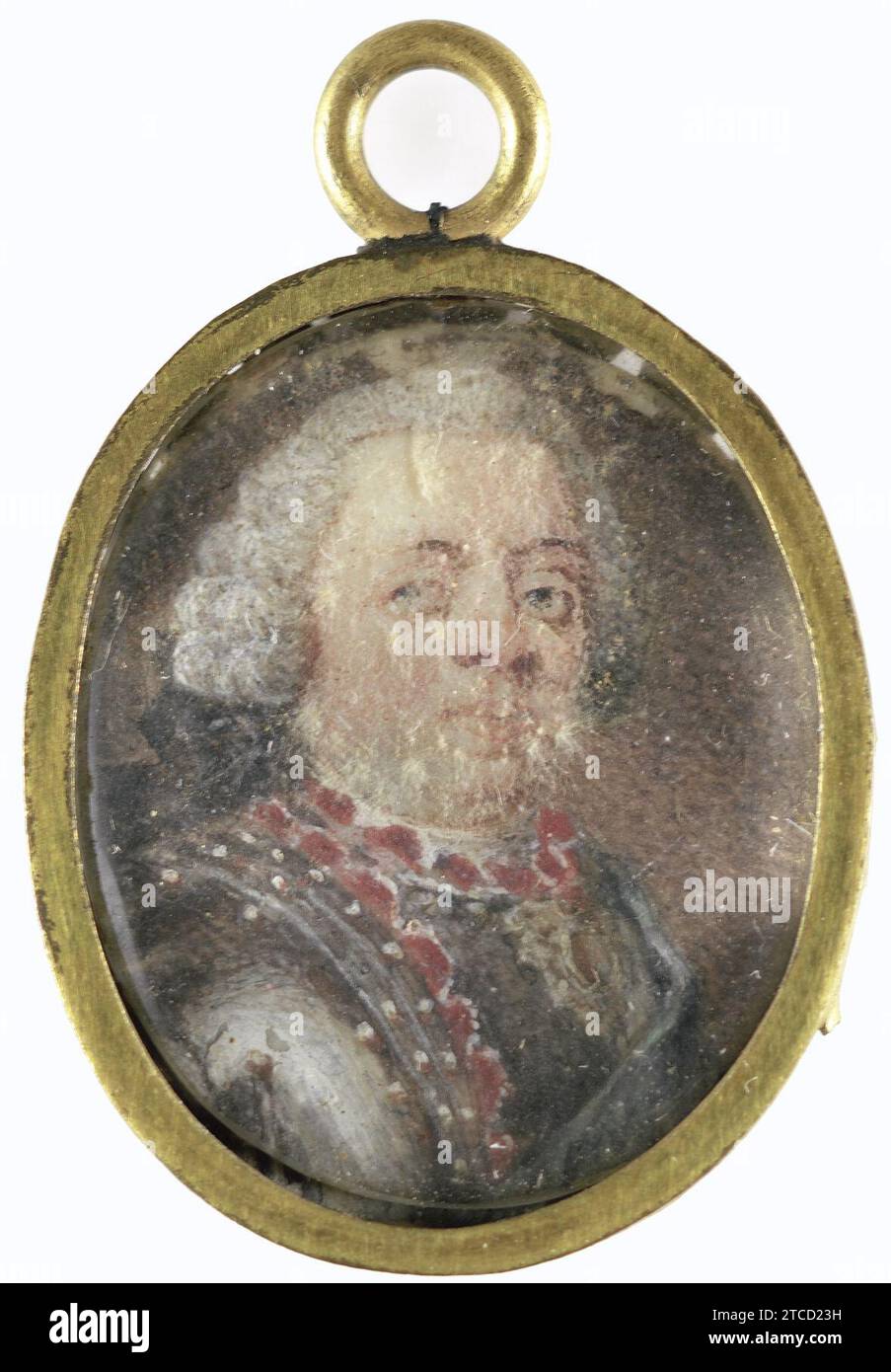 Willem IV (1711-51), prins van Oranje Nassau Stock Photo