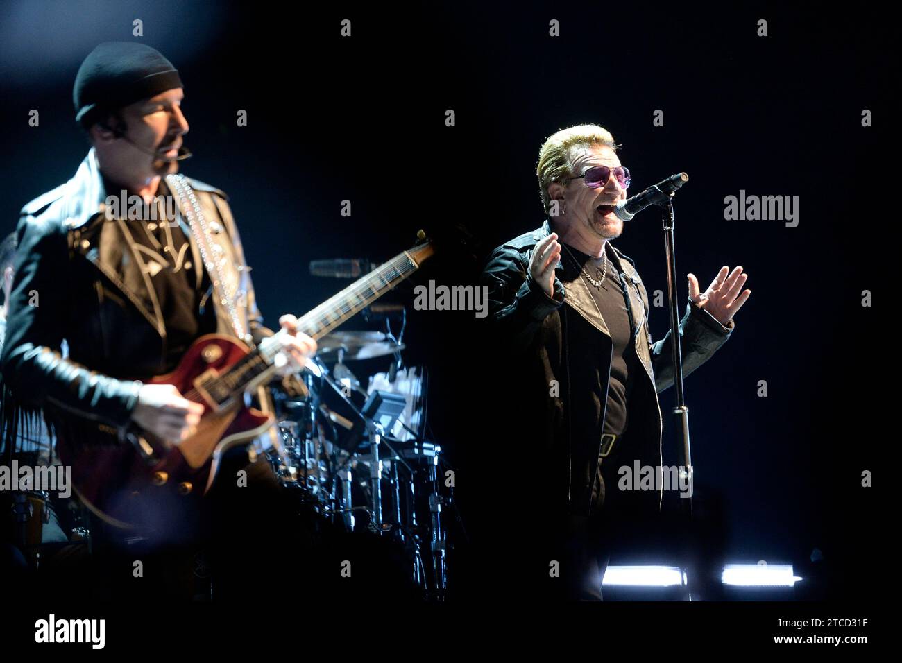 Barcelona, 10/05/2015. U2 concert. Photo: Inés Baucells Archdc. Credit: Album / Archivo ABC / Inés Baucells Stock Photo