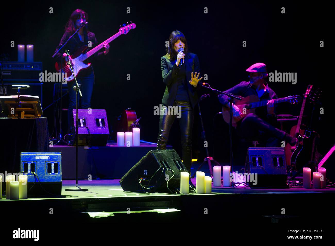 Madrid, 01/10/2018. Carla Bruni concert. Photo: Ángel de Antonio Archdc. Credit: Album / Archivo ABC / Ángel de Antonio Stock Photo