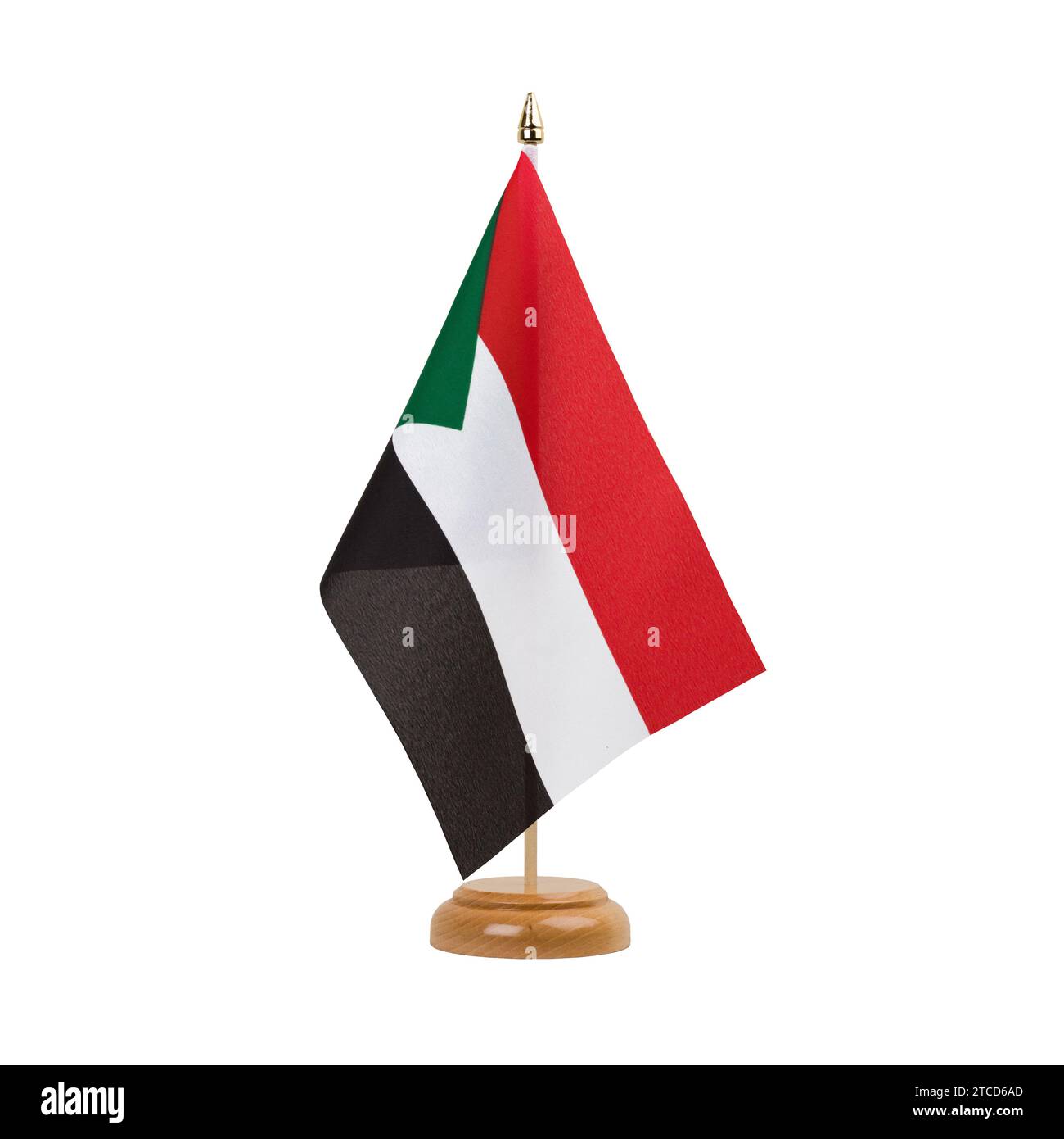 Official flag of sudan Cut Out Stock Images & Pictures - Alamy