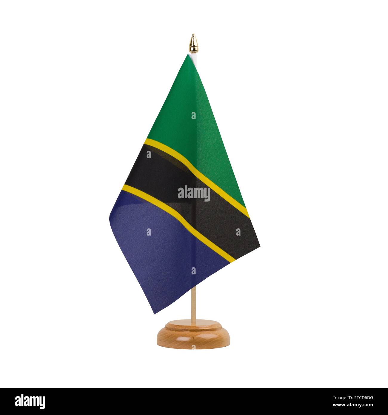 Tanzania flag isolated hi-res stock photography and images - Alamy