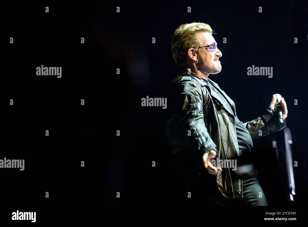 Barcelona, 10/05/2015. U2 concert. Photo: Inés Baucells Archdc. Credit: Album / Archivo ABC / Inés Baucells Stock Photo
