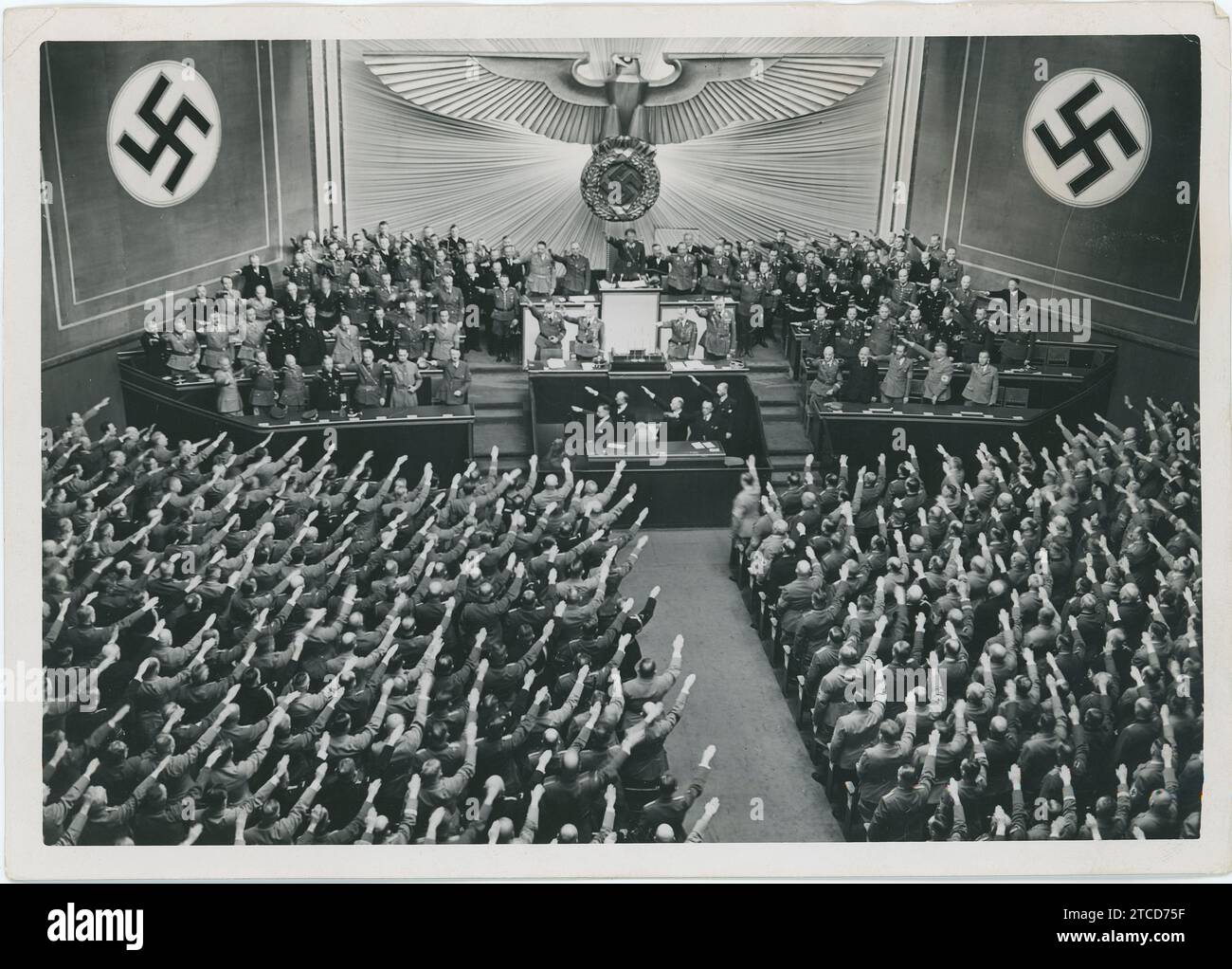 Berlin (Germany), 07/19/1940. Adolf Hitler