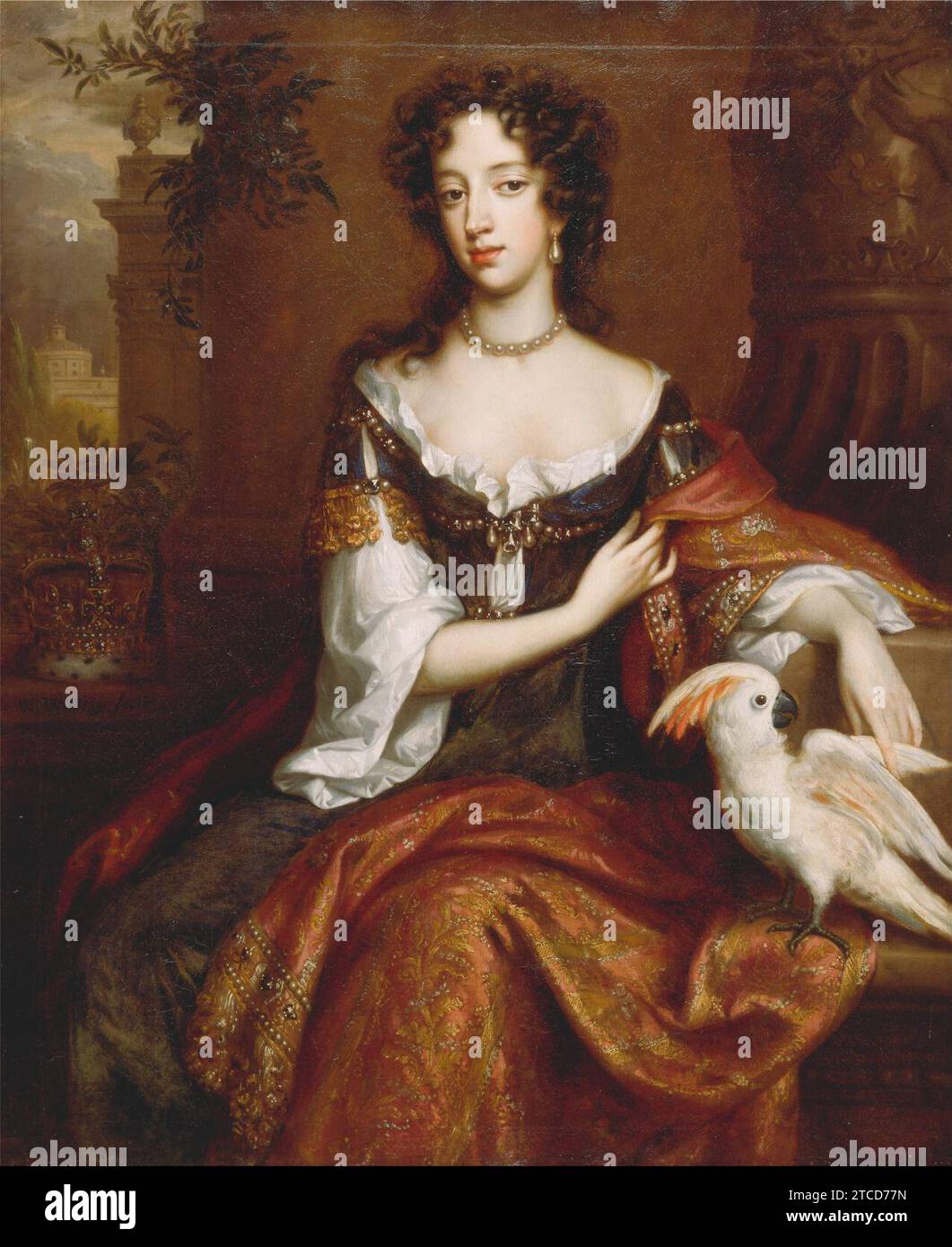 Willem Wissing - Mary of Modena Stock Photo