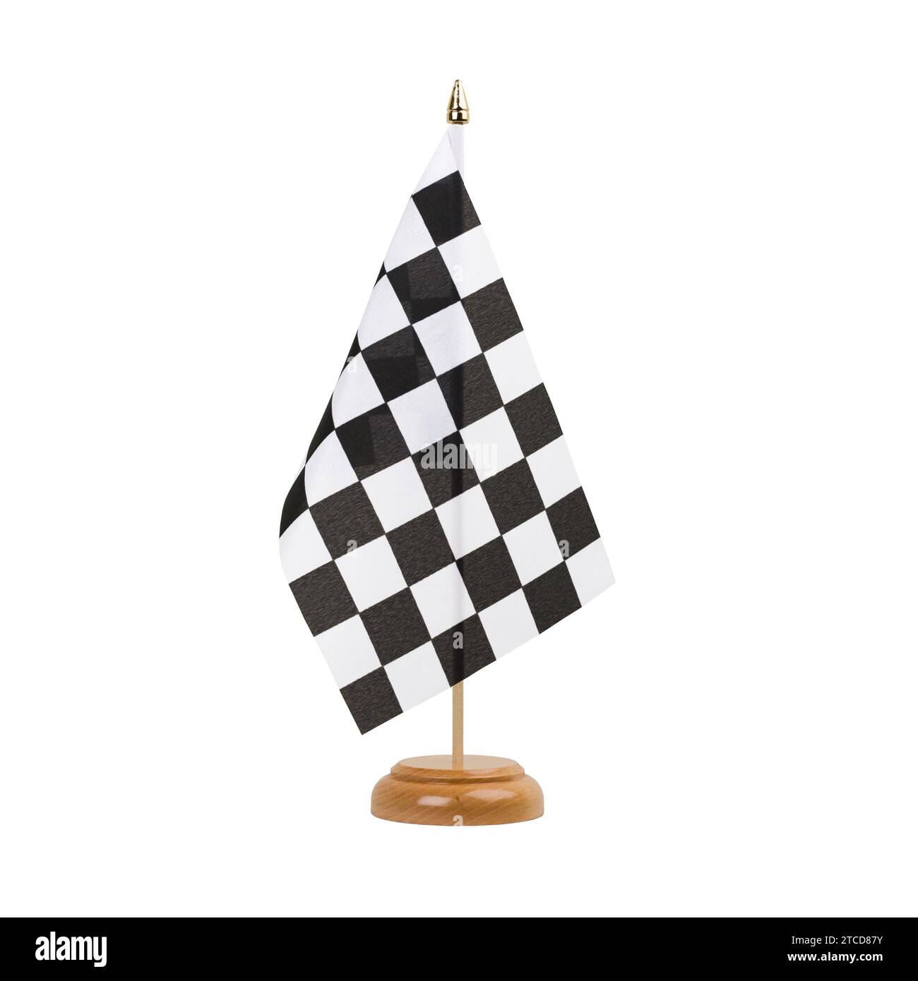 Checkered Flag Stock Photo