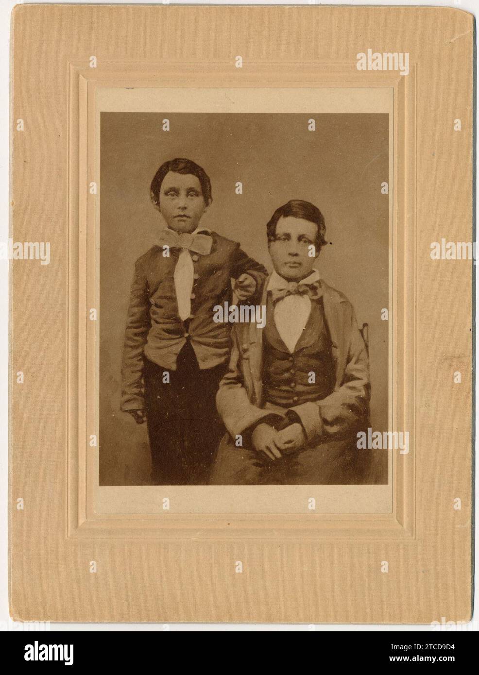 William A. Pinkerton and Robert A. Pinkerton, three-quarter length ...