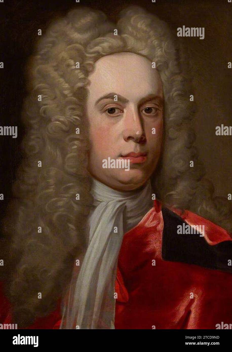 William Aikman (1682-1731) - Sir Gilbert Elliot (1693–1766), 1st Lord Minto Stock Photo