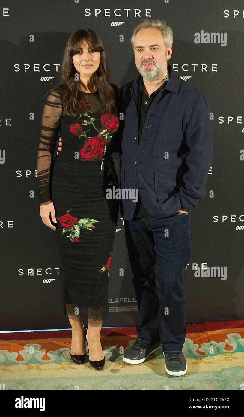 Madrid, 10/28/2015. Photocall at the Teatro Real of the James Bond film ...