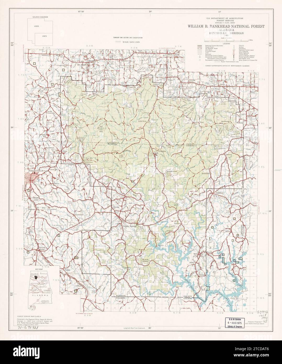 William B. Bankhead National Forest, Alabama Stock Photo Alamy