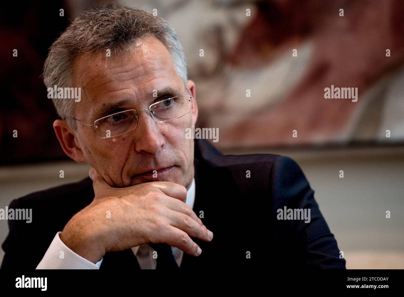 Secretary general of nato jens stoltenberg hi-res stock photography and ...
