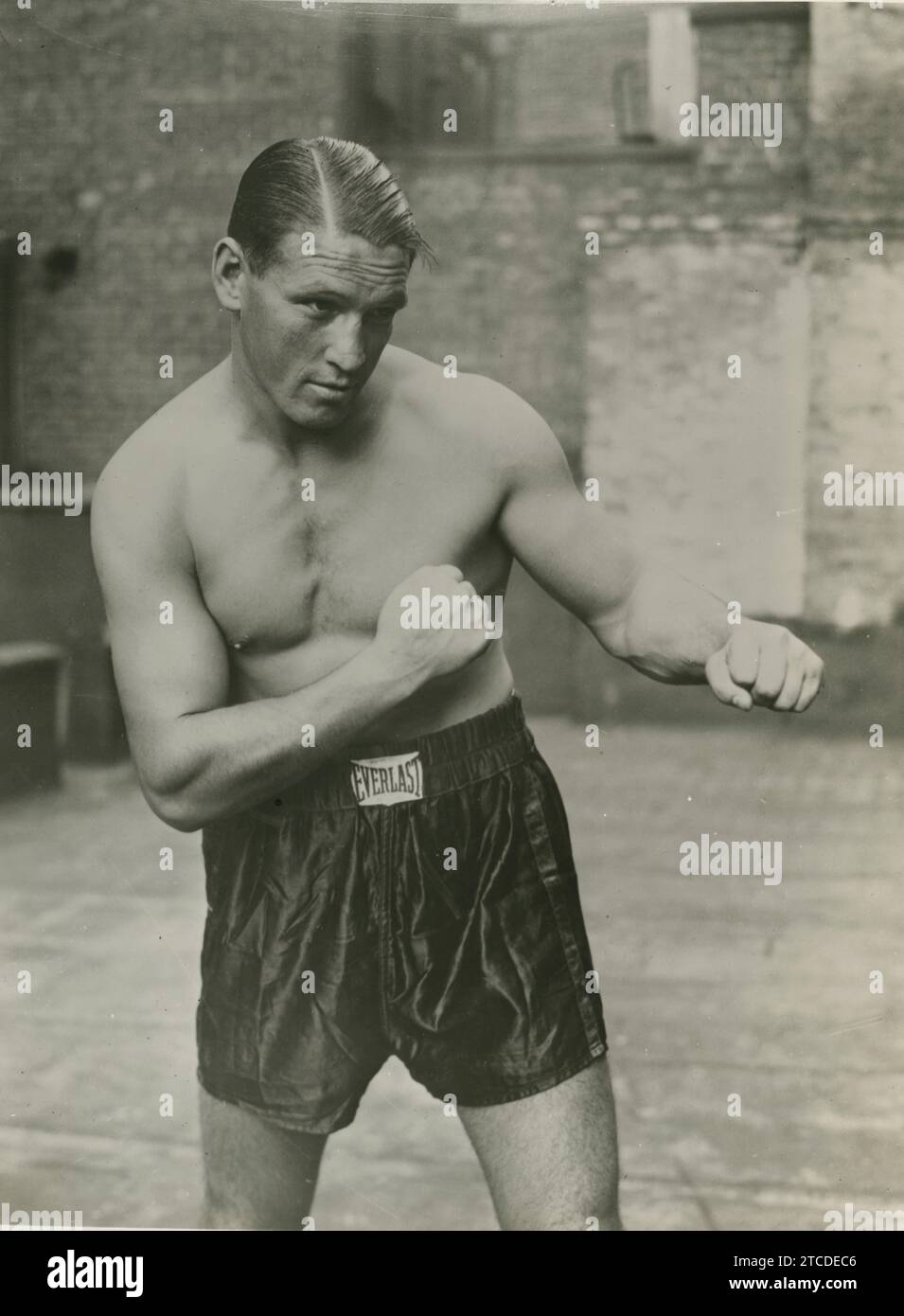 1935 (CA.) The Spanish boxer known in boxing circles with the nicknames