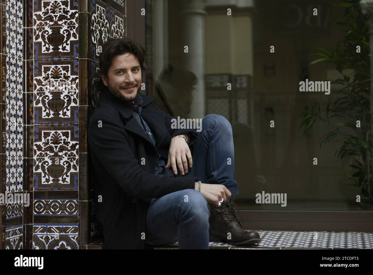 Madrid, 02/19/2016. Manuel Carrasco poses for ABC. Photo: Maya Balanya Archdc. Credit: Album / Archivo ABC / Maya Balanya Stock Photo