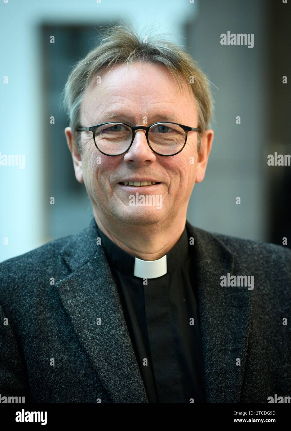 Berlin, Germany. 12th Dec, 2023. Prelate Karl Jüsten, Catholic Chairman