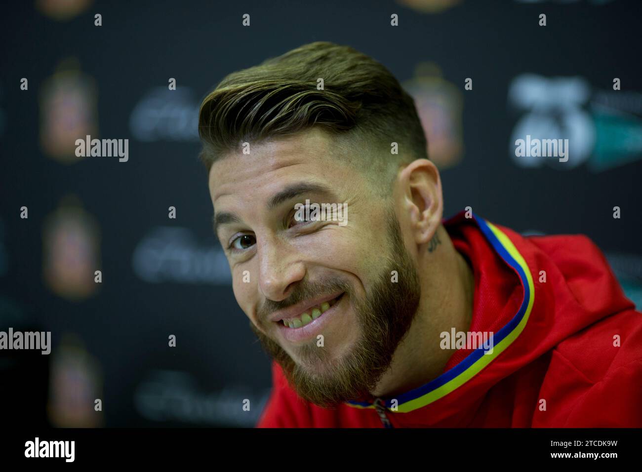 Madrid, 03/22/2016. Press conference with the Spanish National Team