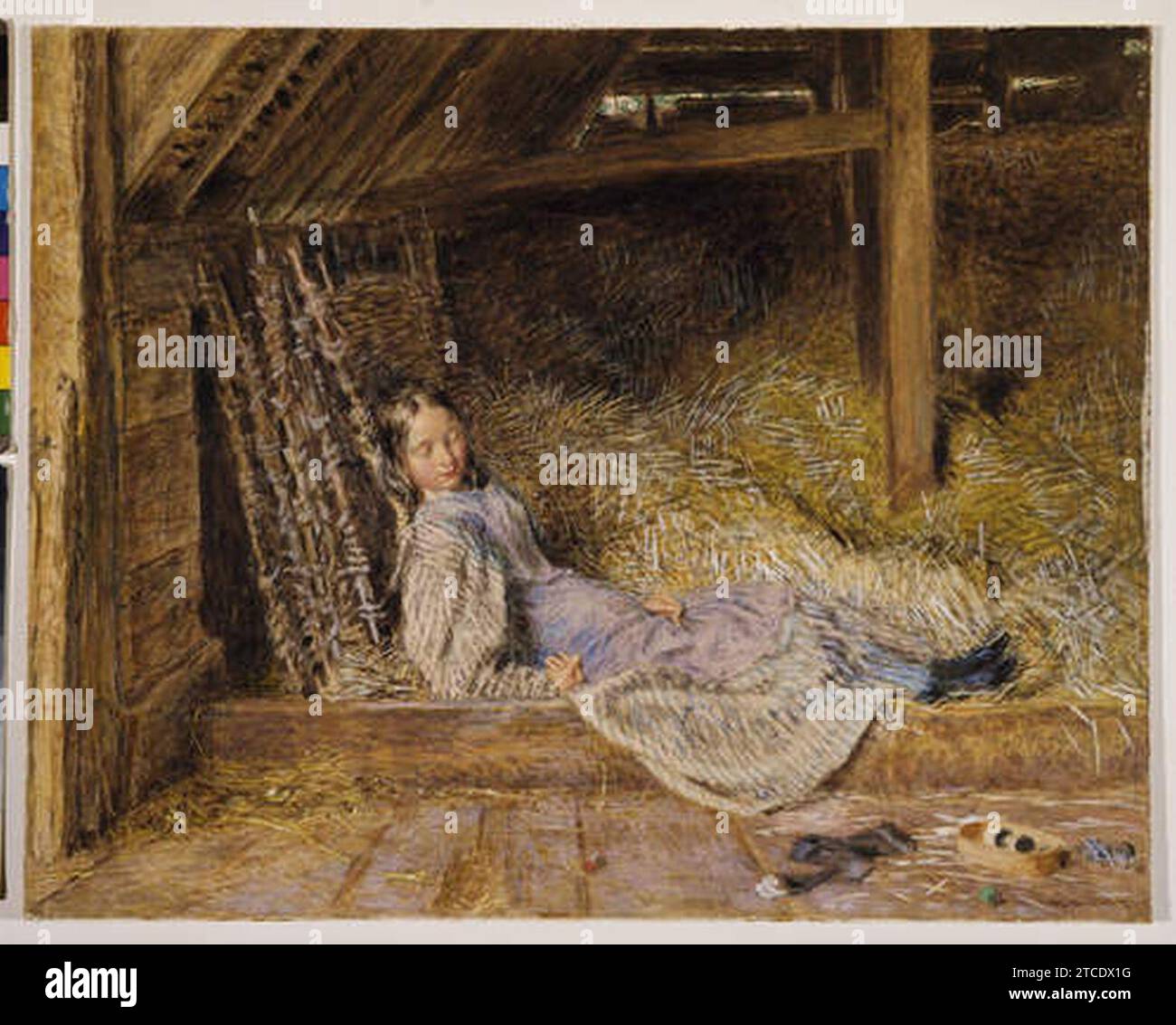 William Henry Hunt - Slumber Stock Photo - Alamy