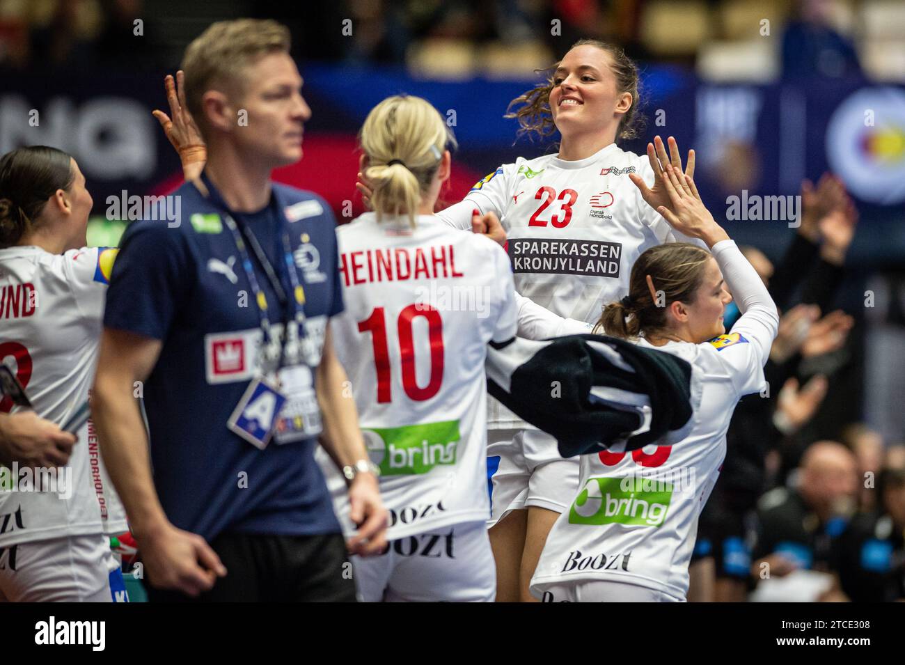 Herning, Denmark. 11th, December 2023. Kristina (23) of