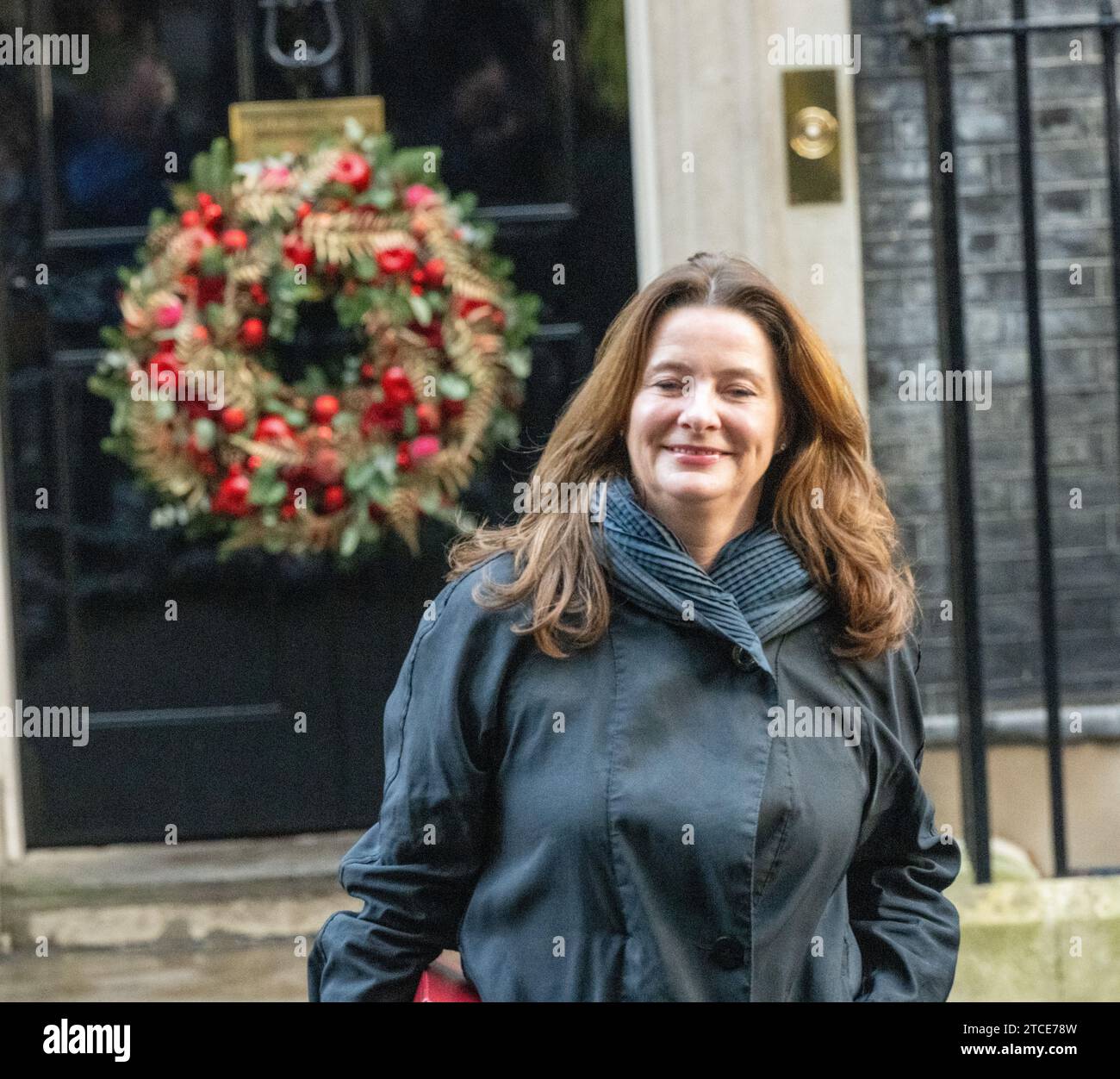 London, UK. 12th Dec, 2023. Gillian Keegan, Education Secretary, a cabinet meeting at 10 Downing Street London. Credit: Ian Davidson/Alamy Live News Stock Photo