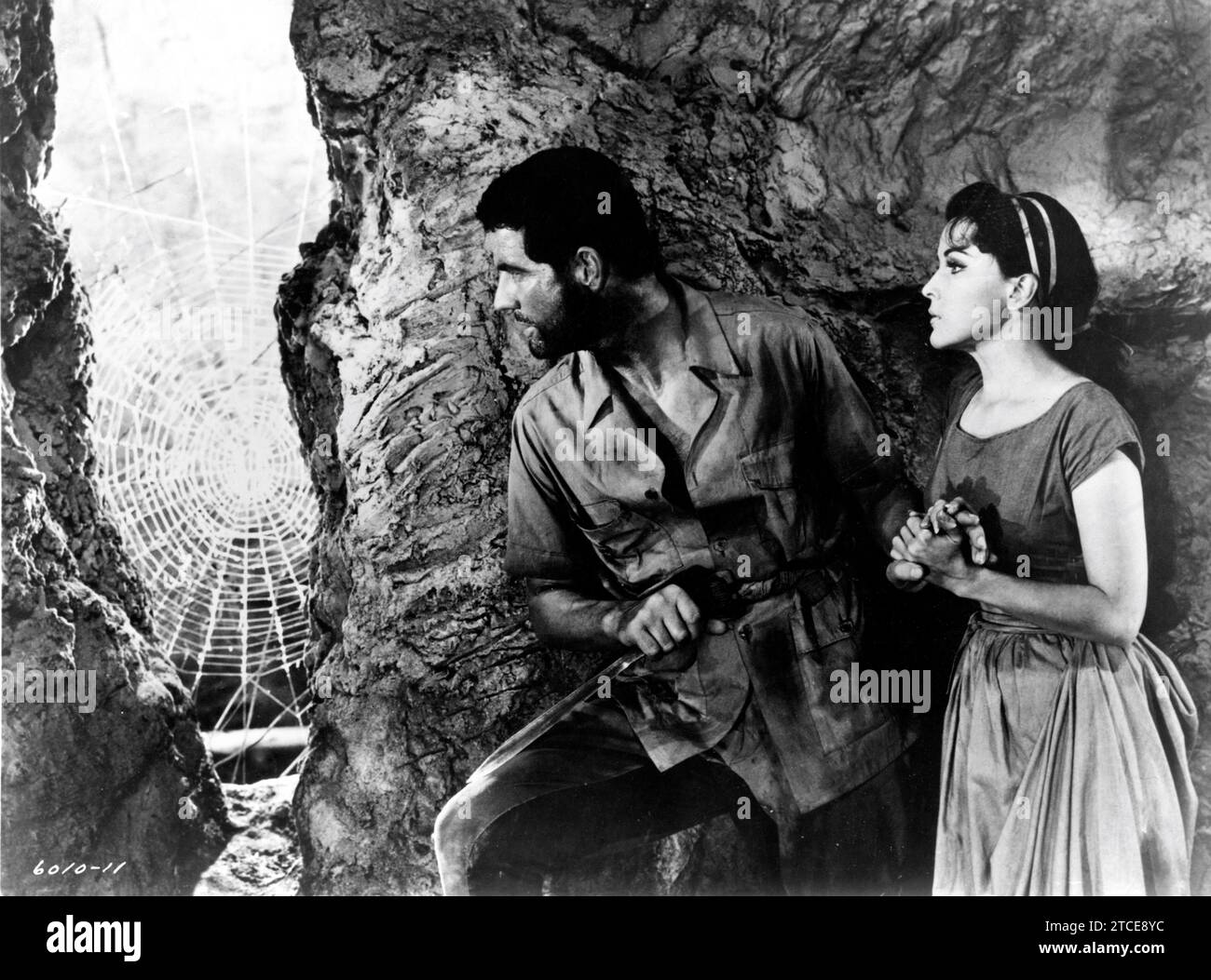 PAUL HUBSCHMID aka PAUL CHRISTIAN and DEBRA PAGET in JOURNEY TO THE