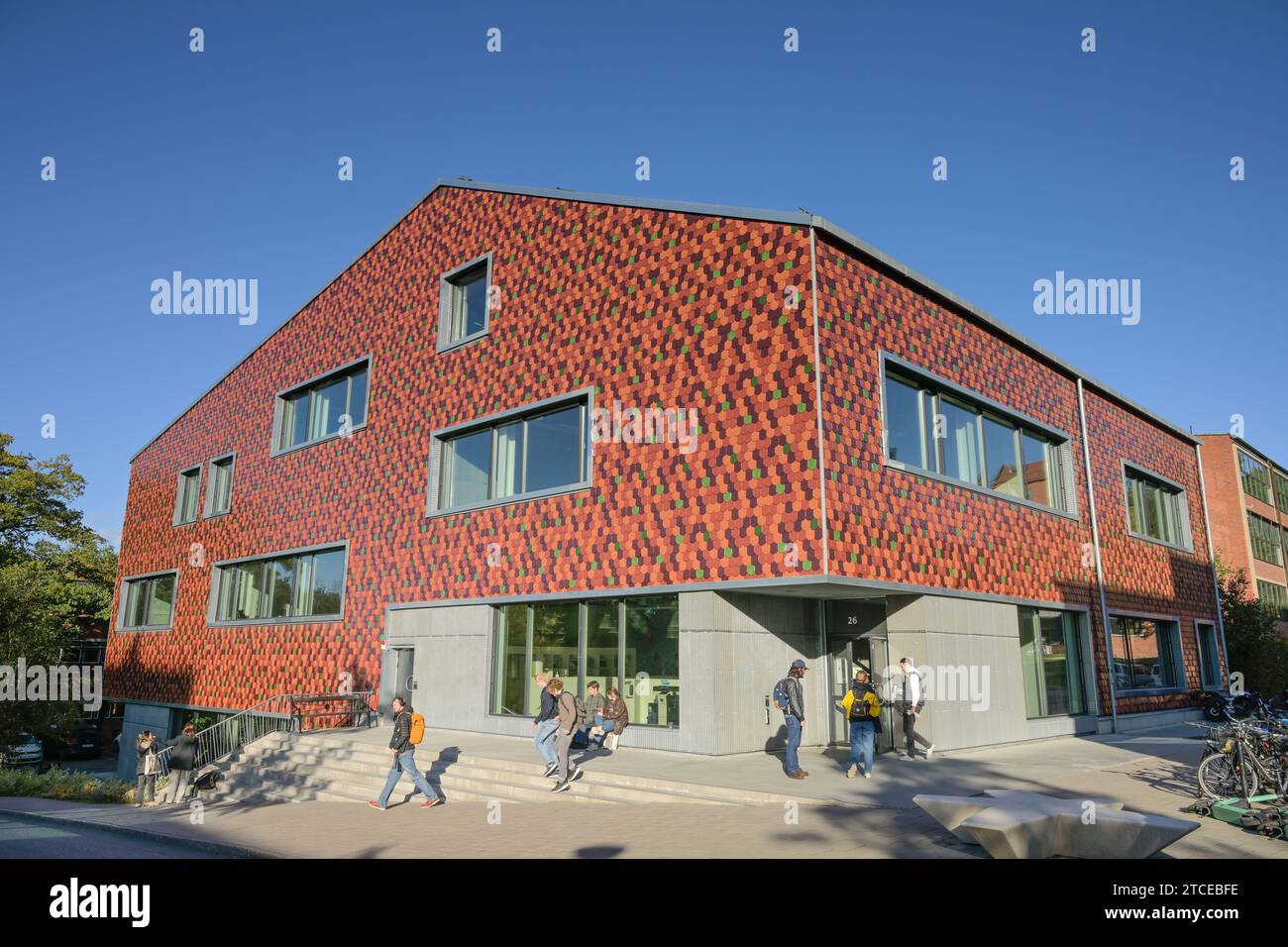 Gebäude auf dem Campus Königliche Technische Hochschule KTH, Kungliga ...