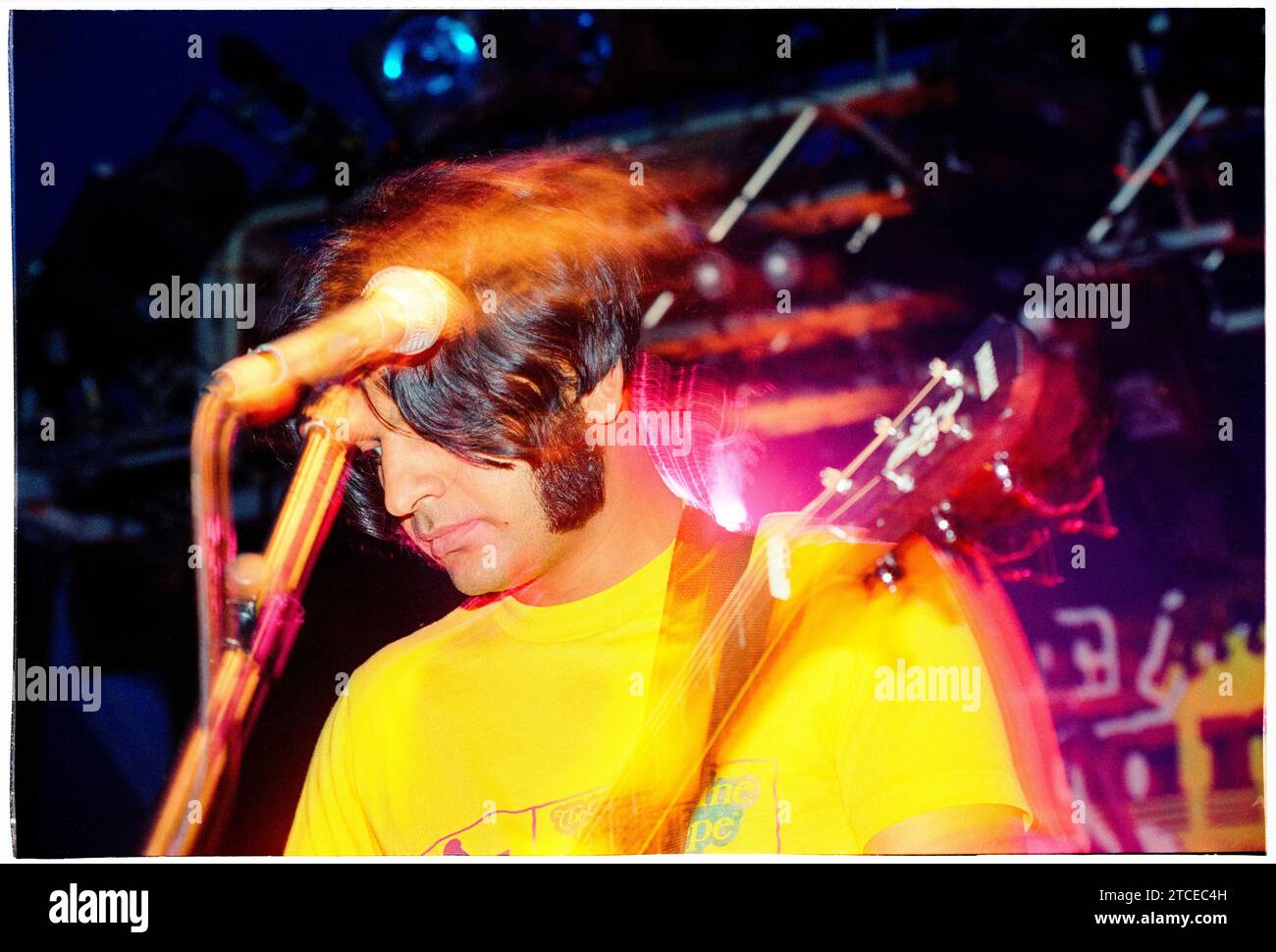 CORNERSHOP READING FESTIVAL 1997 Singer Songwriter Tjinder Singh Of cornershop-reading-festival-1997-singer-songwriter-tjinder-singh-of