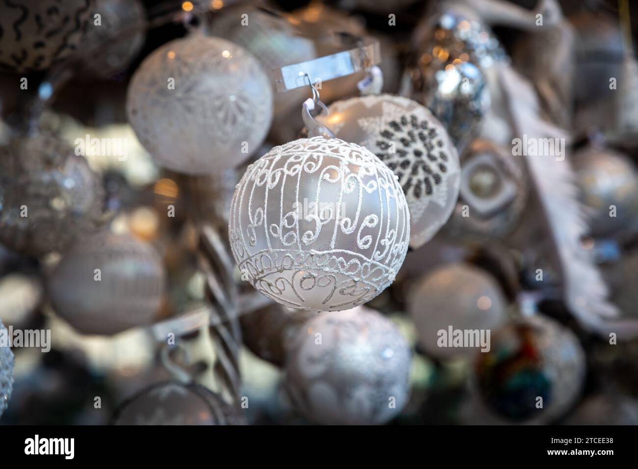 Festive stall display hi-res stock photography and images - Alamy