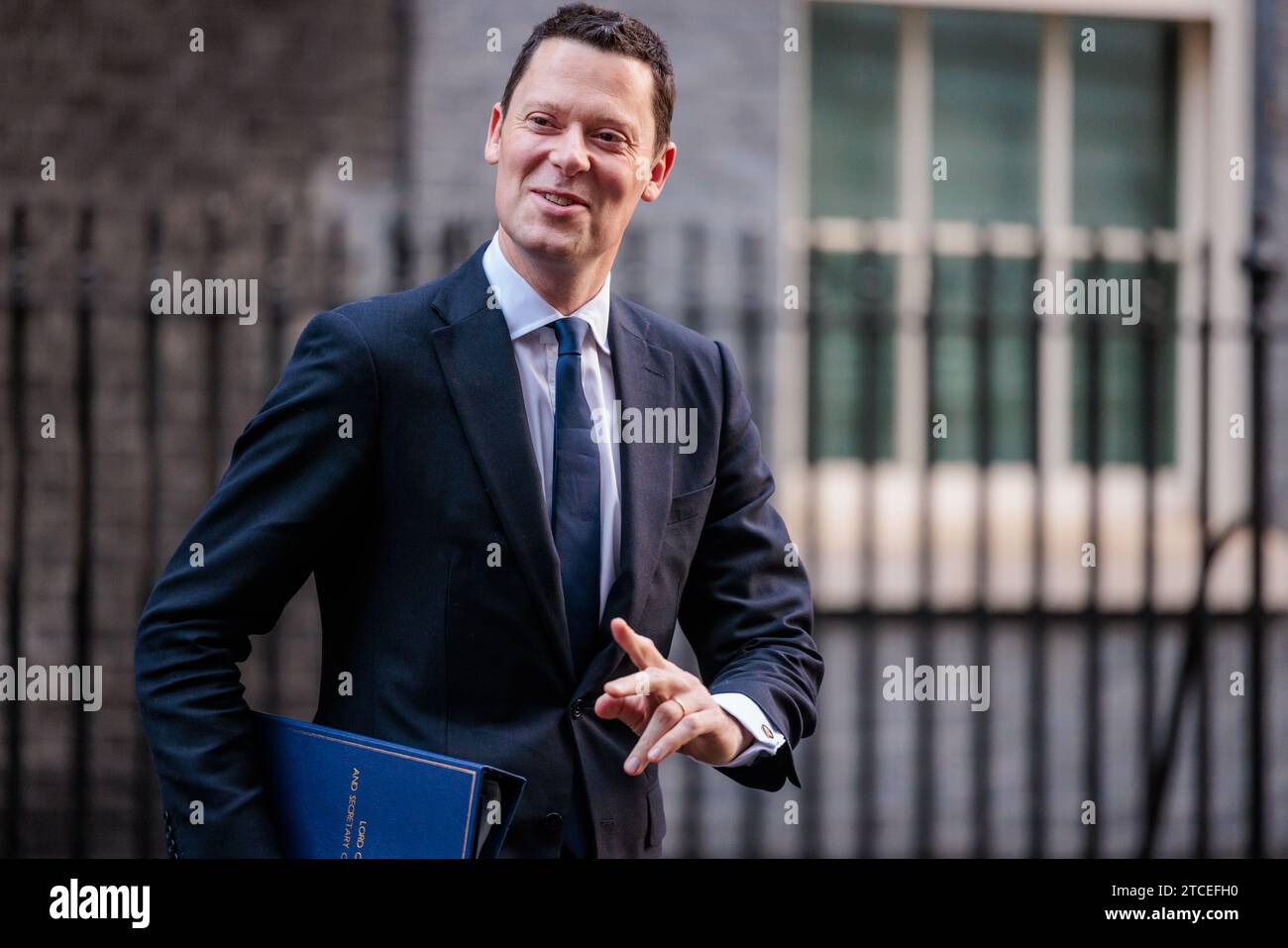 Downing street alex chalk hi-res stock photography and images - Alamy