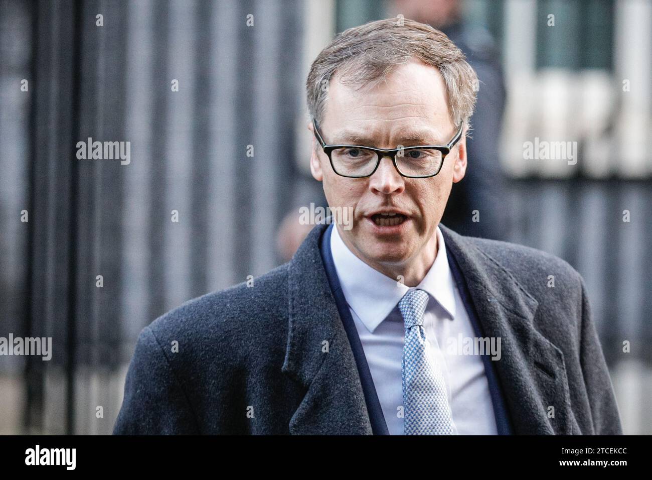 London, UK. 12th Dec, 2023. Michael Tomlinson, KC, MP, Minister of