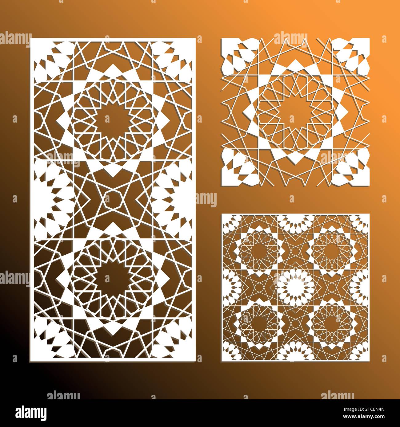 Traditional ornamental seamless vector style with an Islamic pattern Stock Vector
