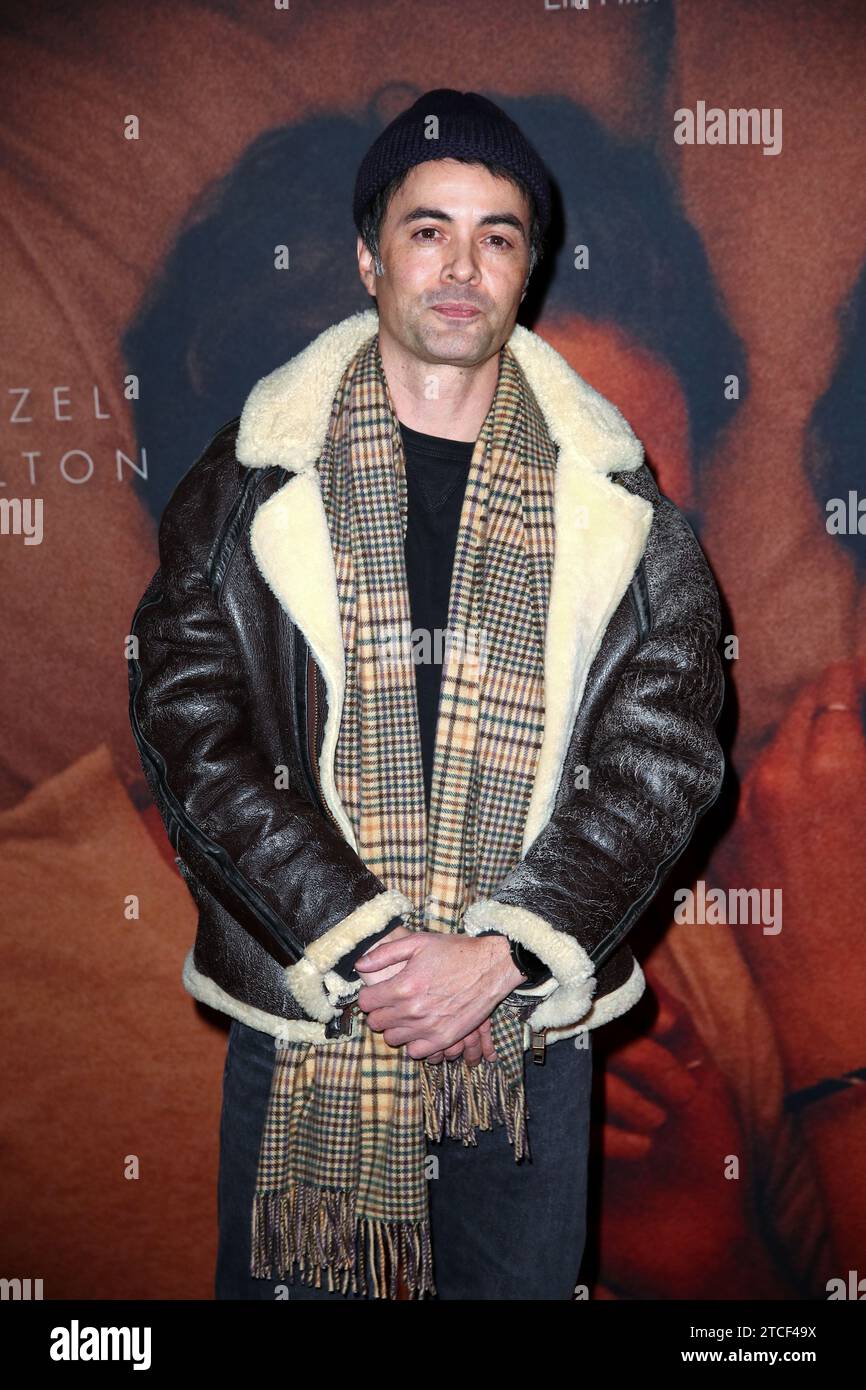 Nikolai Kinski (Son of Klaus Kinski) attends Berlin Premiere 'Falling Into Place' - 28.11.23 Astor Film Lounge Stock Photo