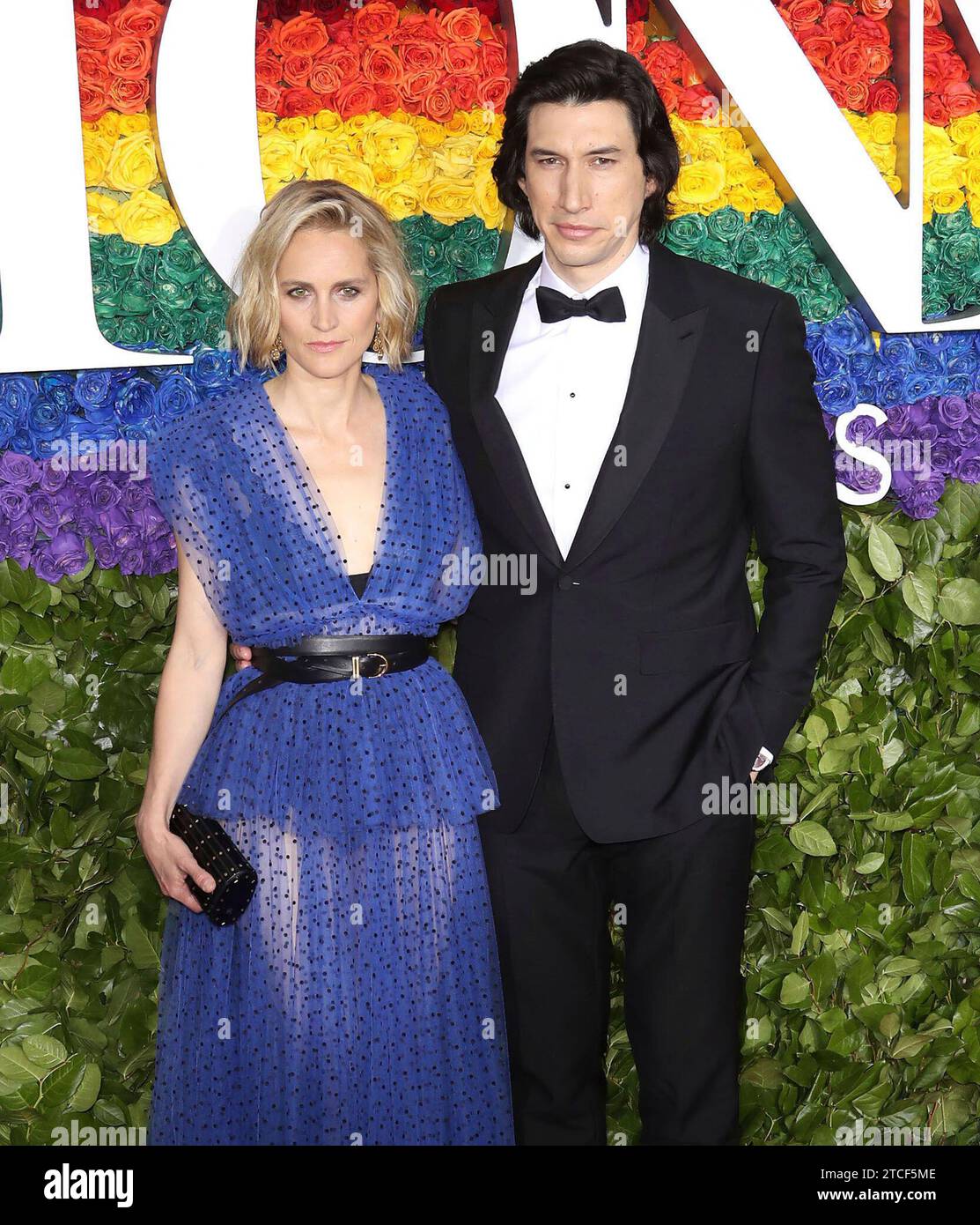 DECEMBER 11th 2023 Actor Adam Driver and his wife Joanne Tucker