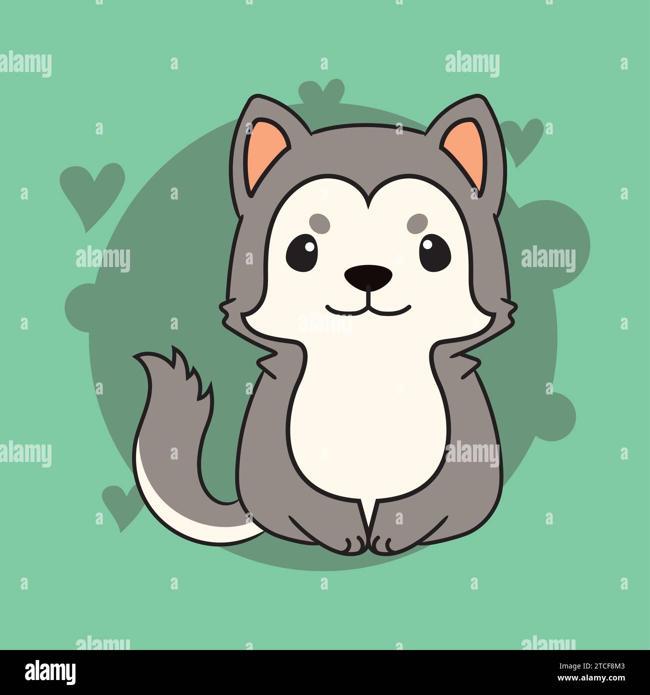 Isolated cute dog cartoon character Vector Stock Vector Image & Art - Alamy