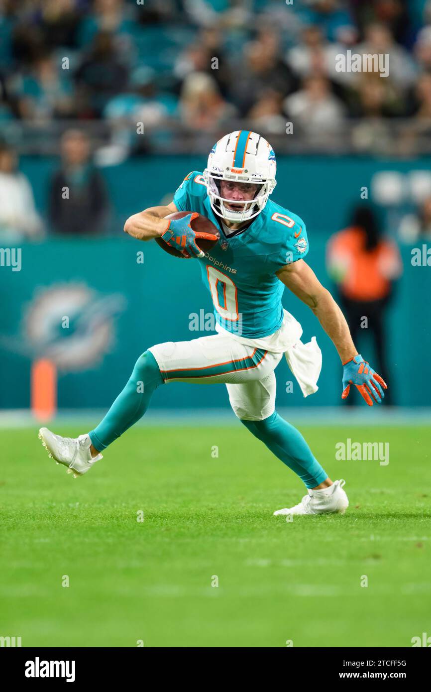 Miami Dolphins Wide Receiver Braxton Berrios (0) Runs With The Ball ...