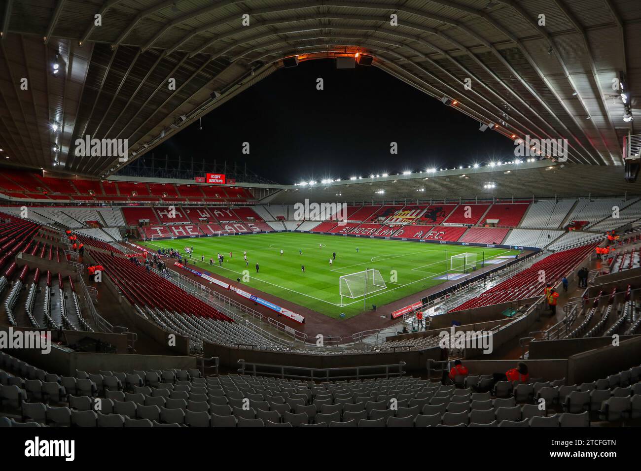 Sunderland, UK. 12th Dec, 2023. General View inside the Stadium during