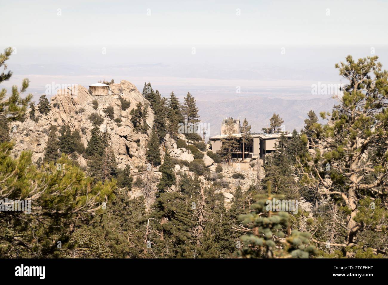 Palm Springs Aerial Tramway Station Terminal Stock Photo