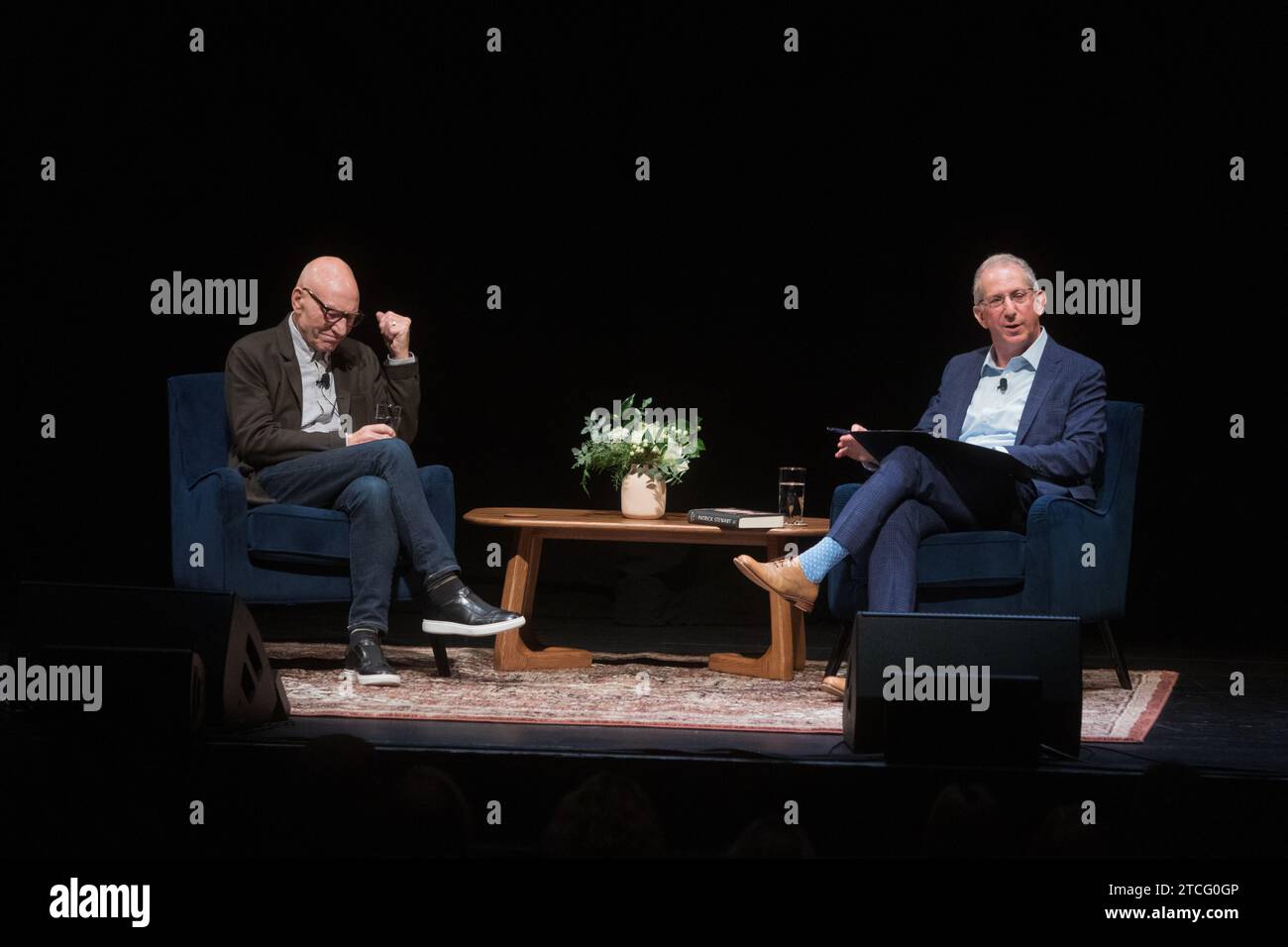 December 7, 2023: Sir Patrick Stewart speaks about his new memoir ...