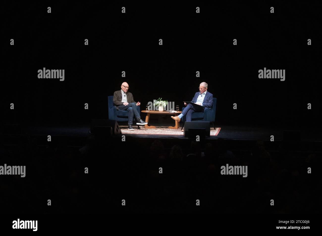 December 7, 2023: Sir Patrick Stewart speaks about his new memoir ...